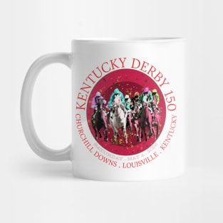 Kentucky Derby 150 design Mug